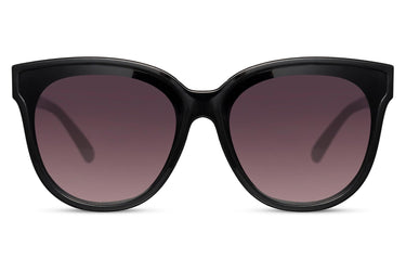 Heart-shaped sunglasses with pink lenses